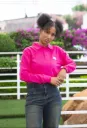 Long sleeve Crop Golf Tshirts